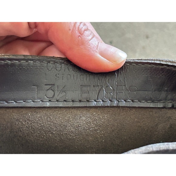 Vintage Men's Corcoran Black Leather Combat Jump Boots 13.5 Korea? WW2? - Picture 9 of 12